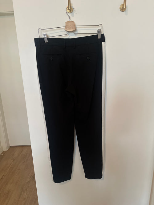 BABATON Black & White Tuxedo Pant