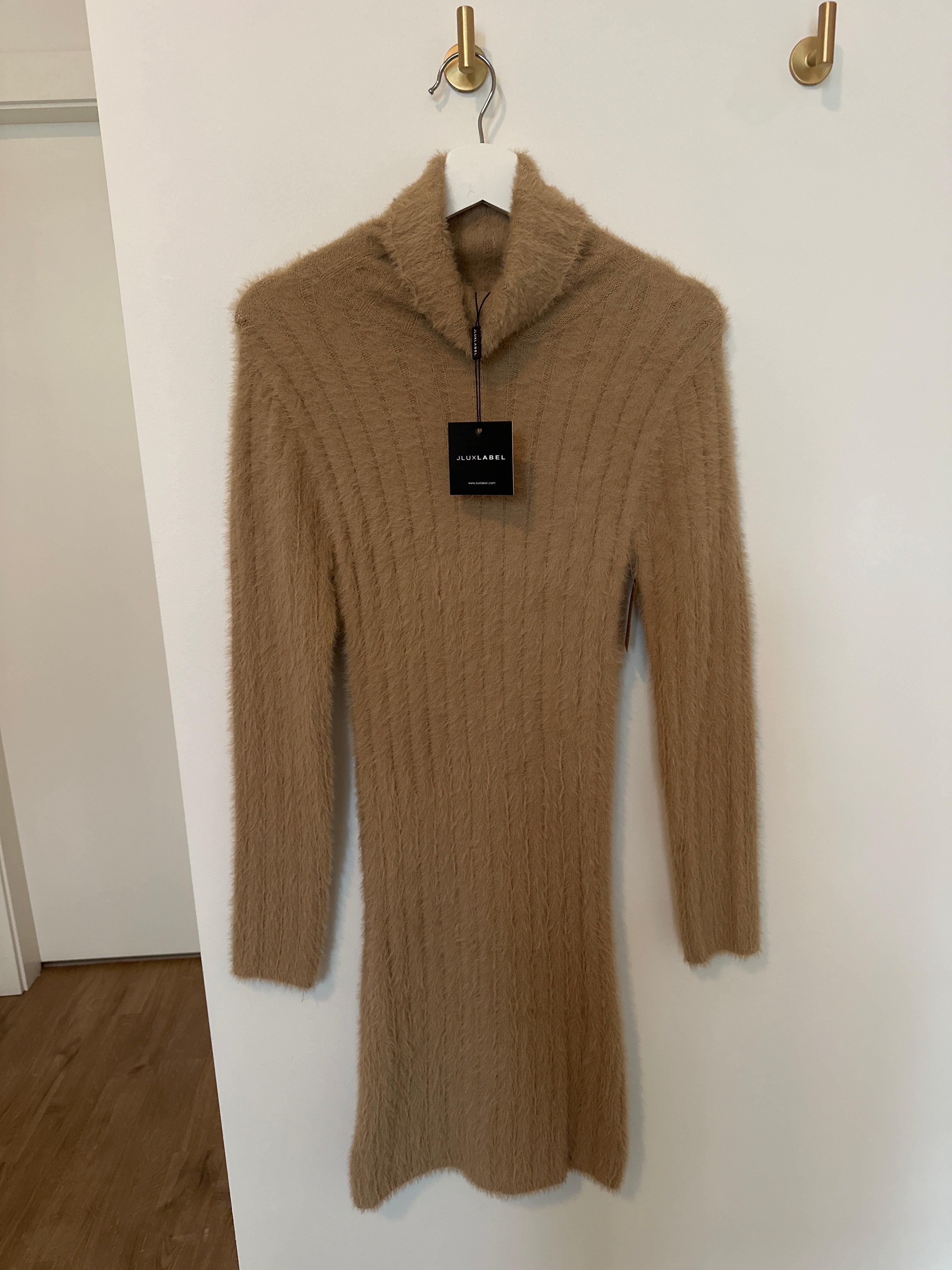 JLUX LABEL Ribbed Sweater Dress