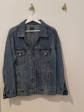 wild fable Over-sized Light Wash Denim Jacket
