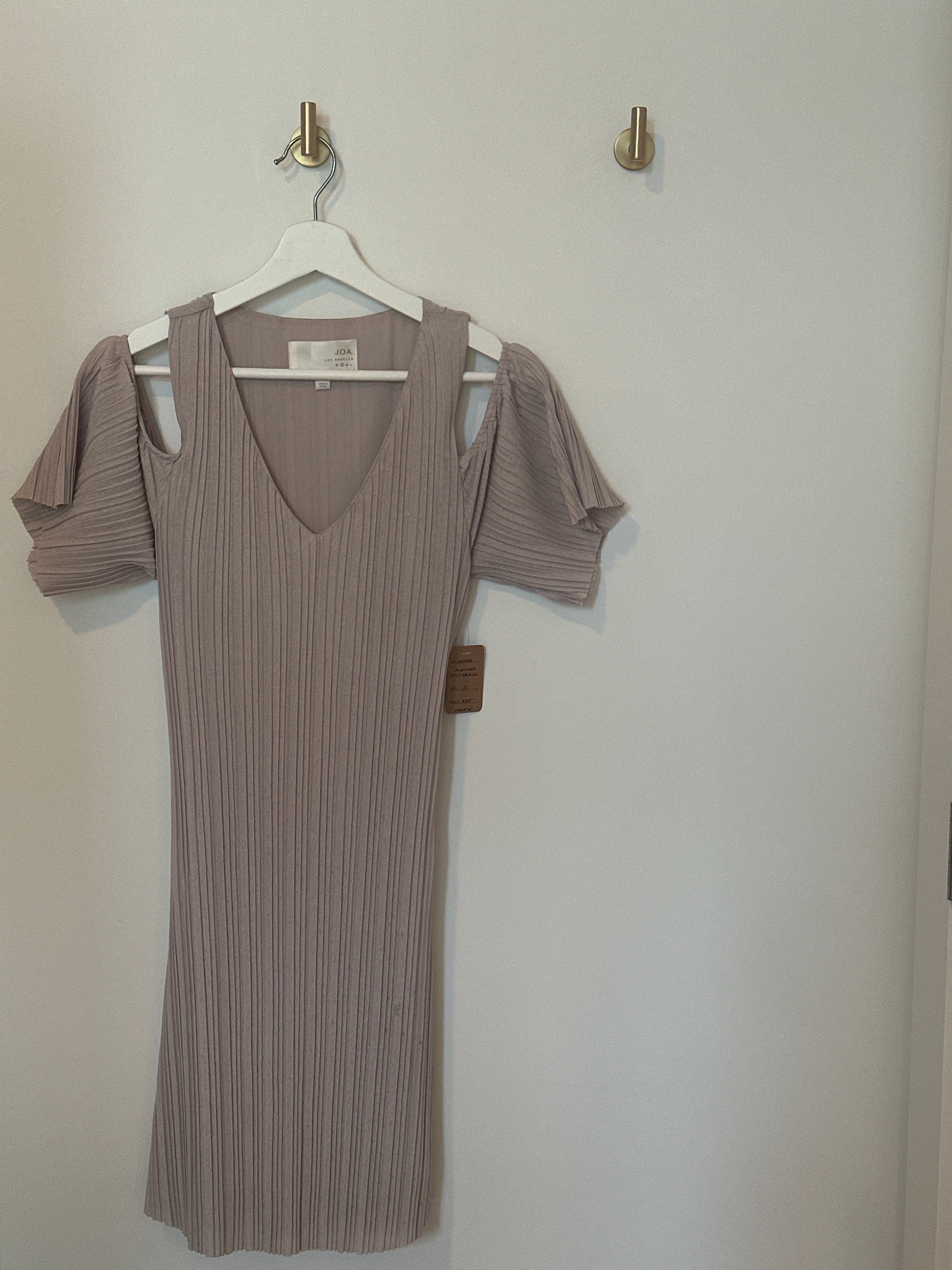 J.O.A. Accordion Pleated Dress