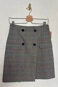 Judith & Charles Plaid Tailored Mini Skirt – Size 2