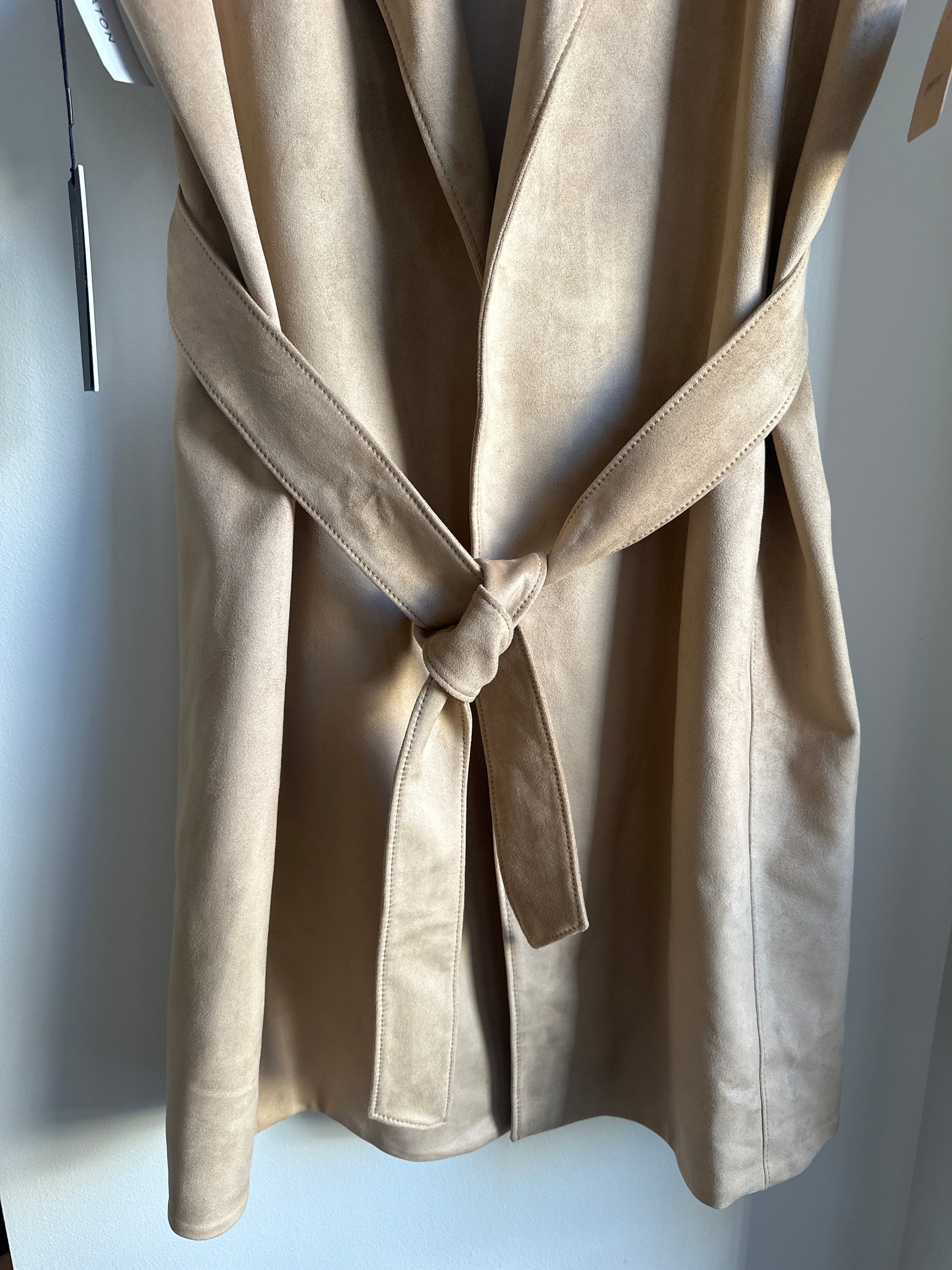 Babaton “Malley” Micro Suede Blazer Vest – Size M (BNWT)