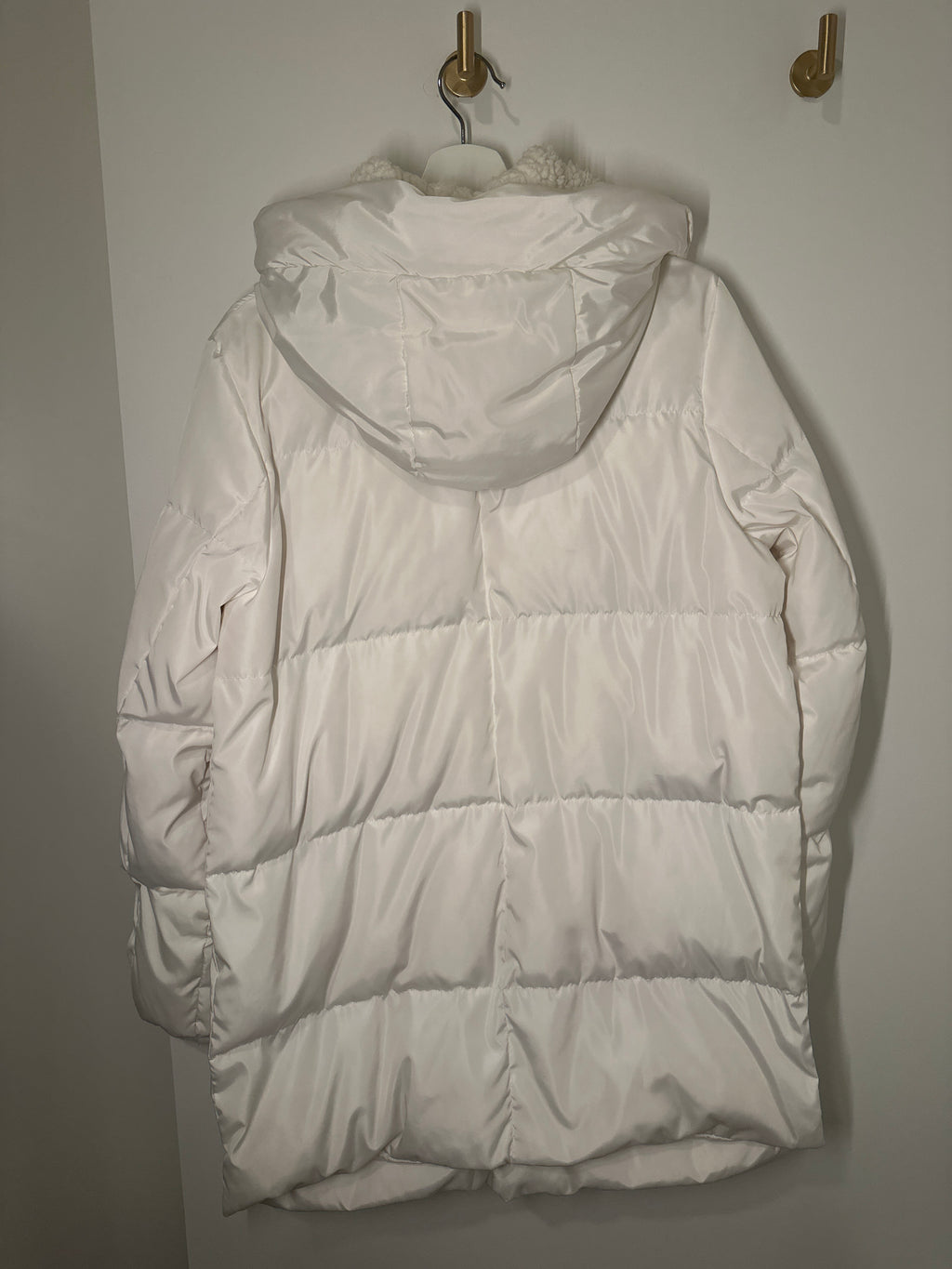 Off White Sam Edelman Puffer Jacket
