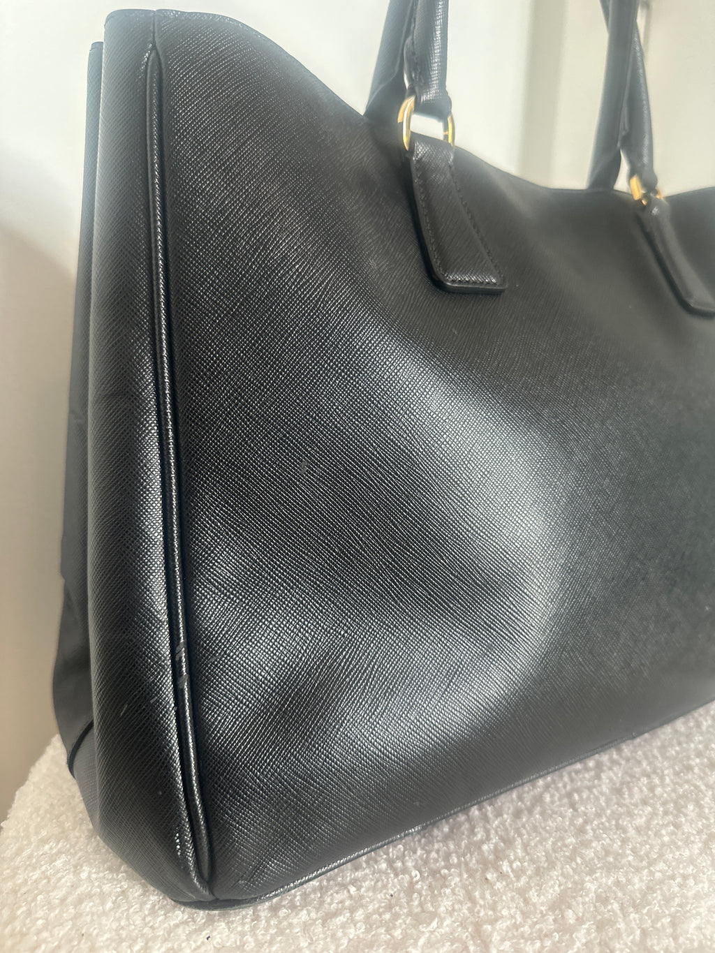 Prada Saffiano Leather Medium Tote Bag