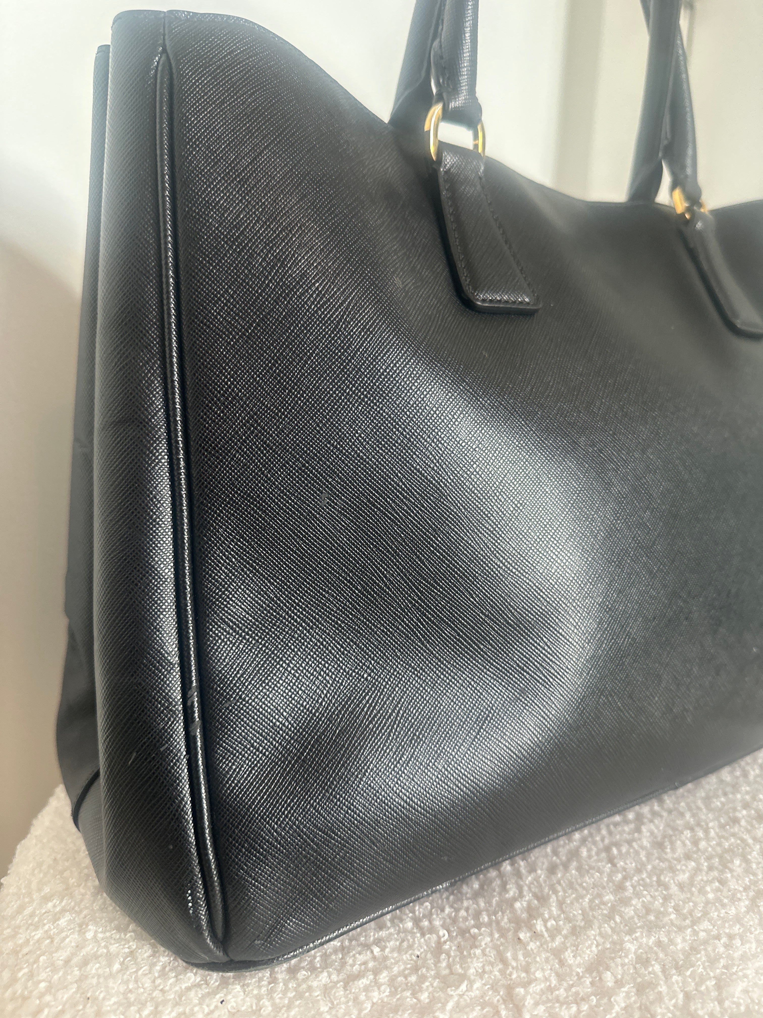 Prada Saffiano Leather Medium Tote Bag