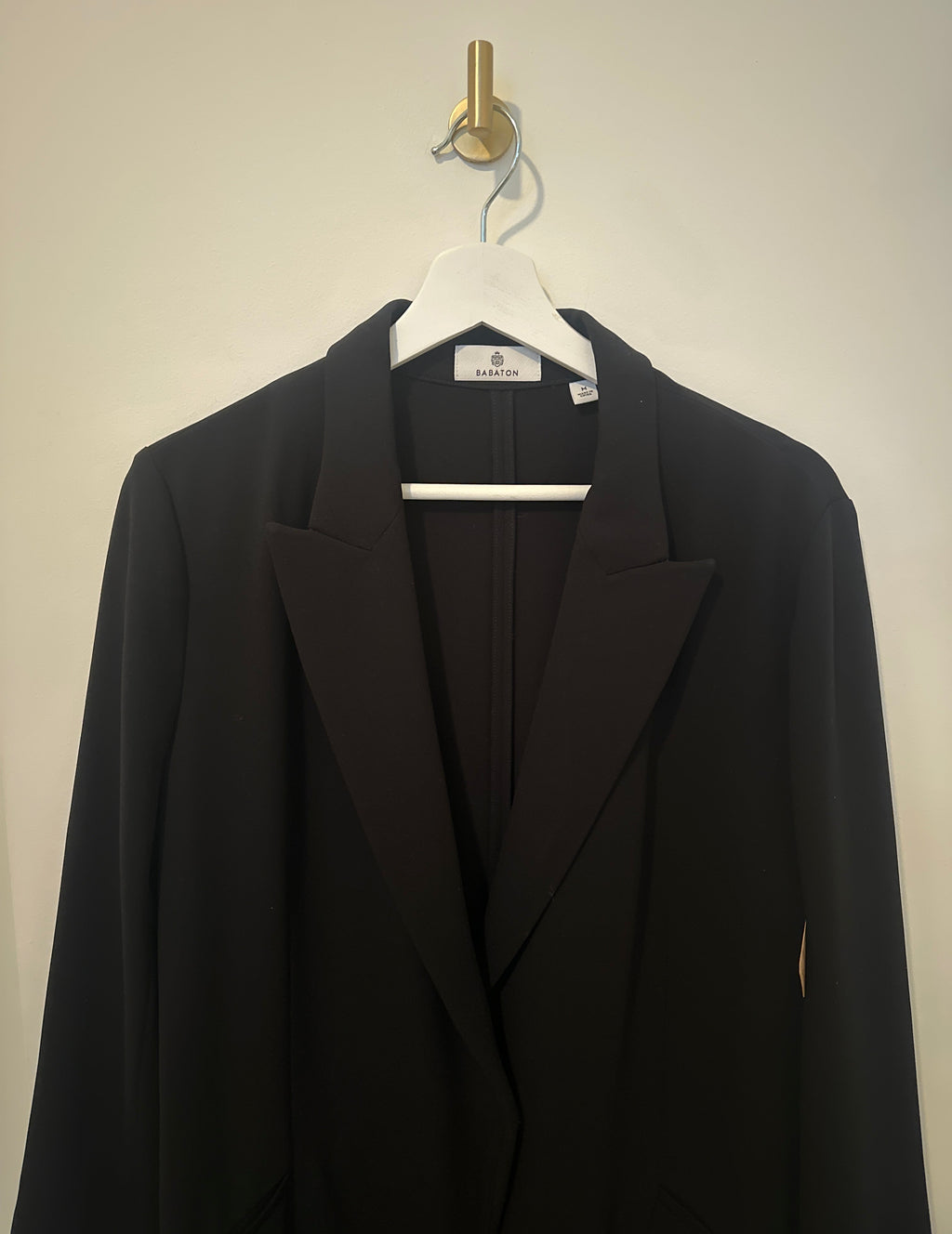 BABATON belted blazer jumpsuit Medium