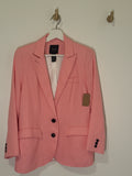 Smythe Single Breasted Coral Blazer