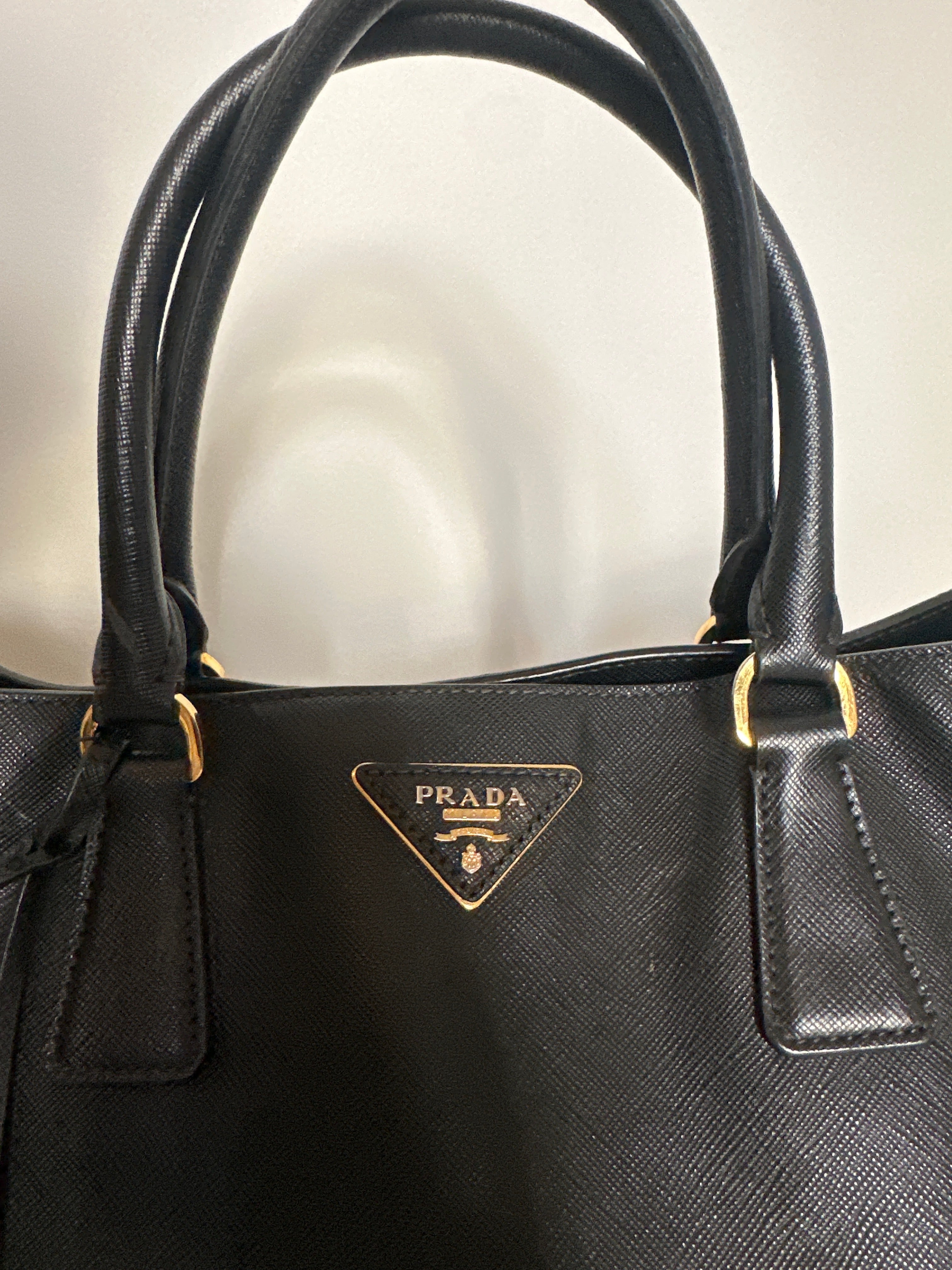 Prada Saffiano Leather Medium Tote Bag