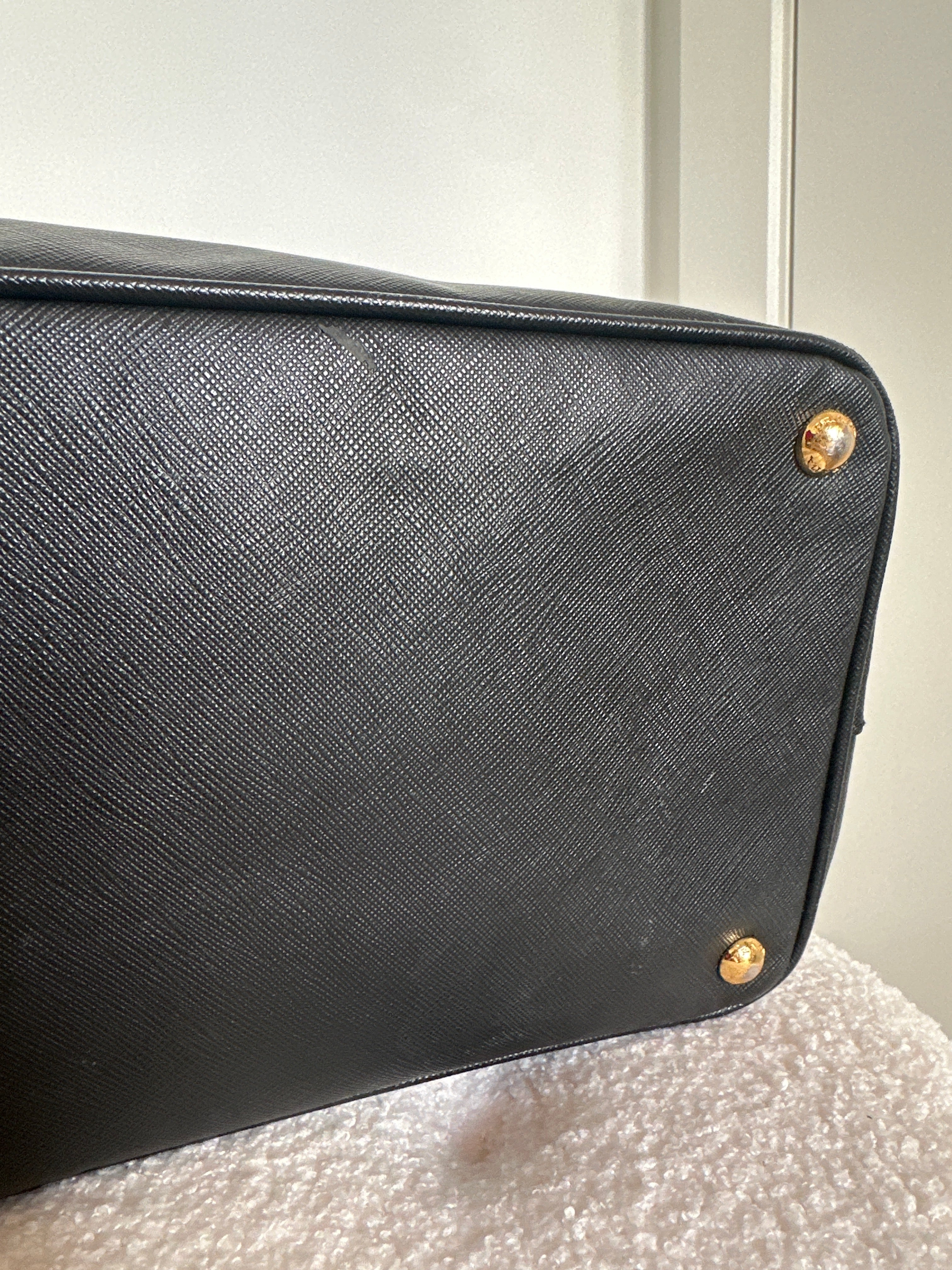 Prada Saffiano Leather Medium Tote Bag