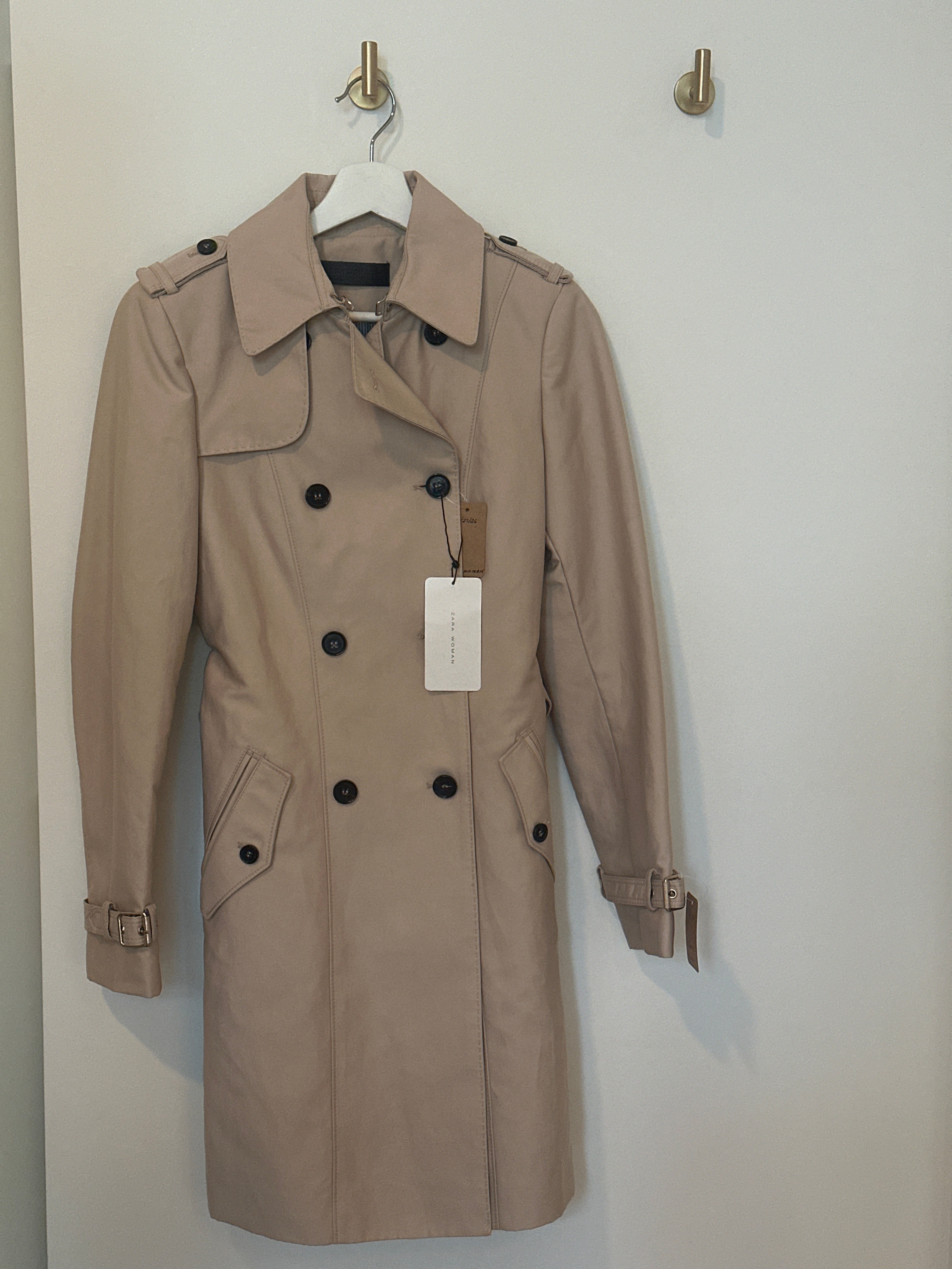 Zara Woman Belted Trench Coat