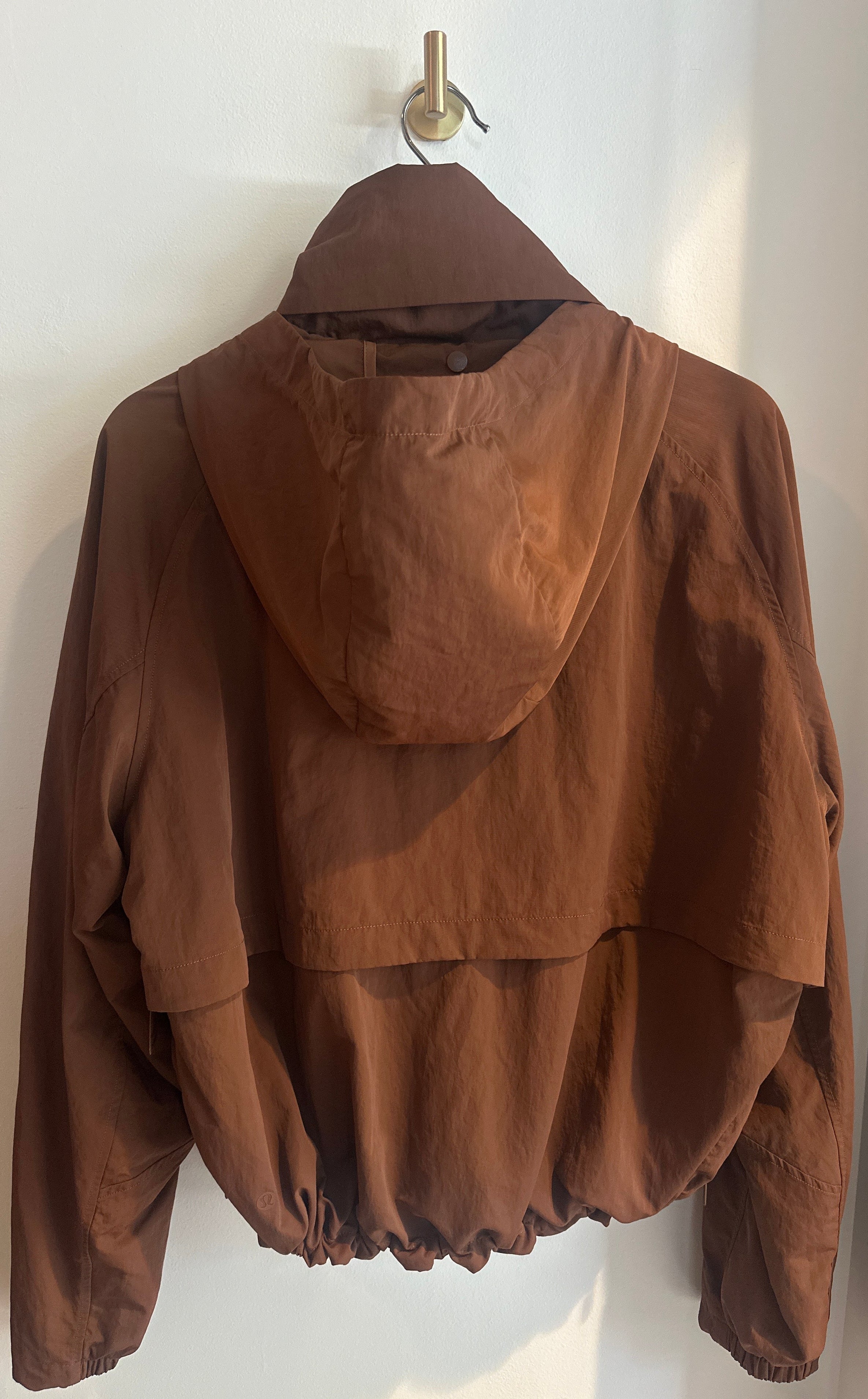 LULULEMON Tech Bomber Jacket | Cinnamon Brown | Size 12
