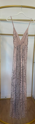 Lulu’s Sparkle Floor Length Evening Dress Medium