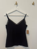 ARITZIA Lace Trimmed Black Camisole