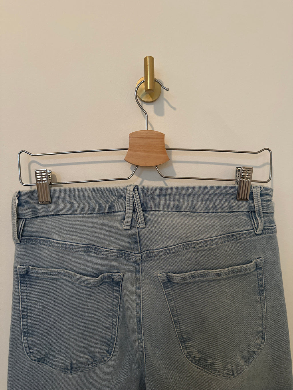 GOOD AMERICAN Palazzo Wide Leg Flare Jeans 6/28