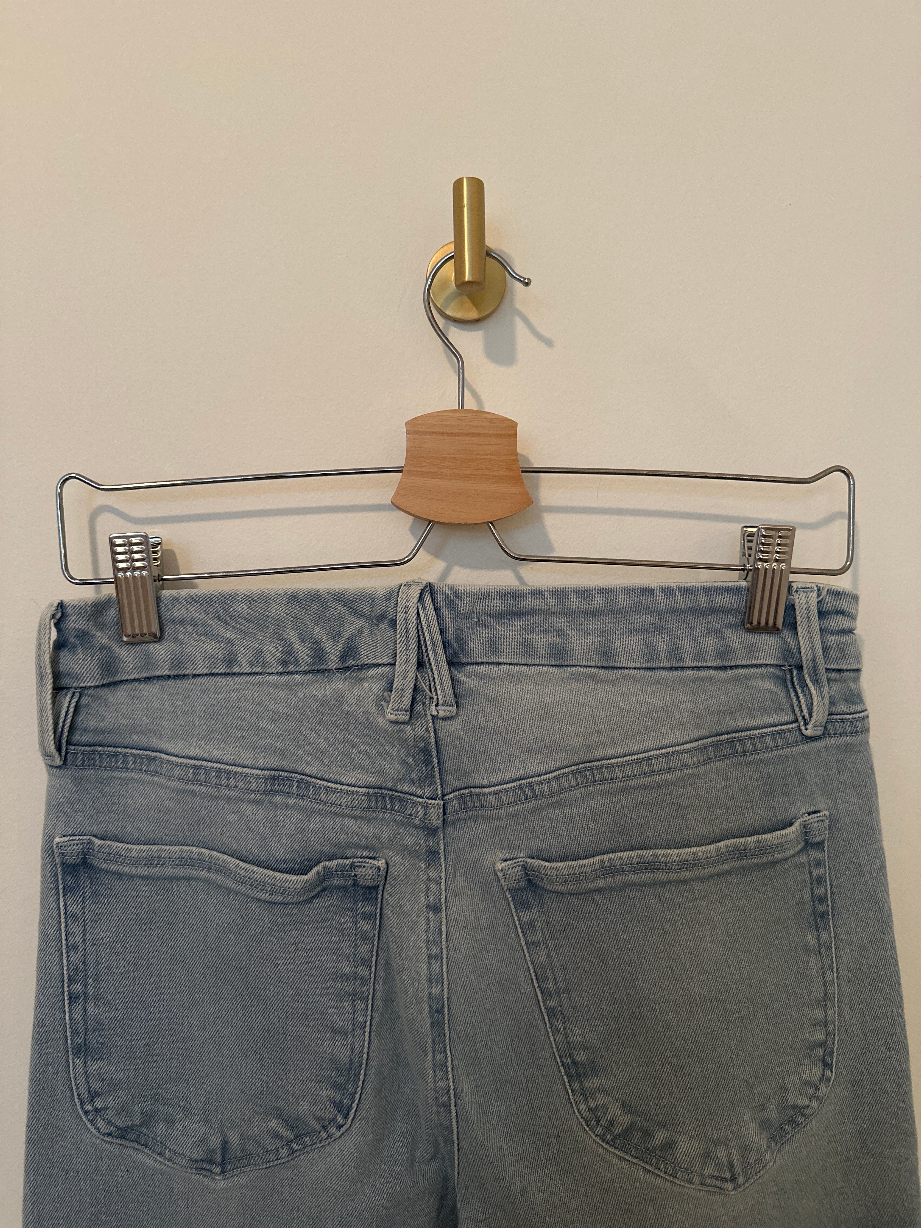 GOOD AMERICAN Palazzo Wide Leg Flare Jeans 6/28