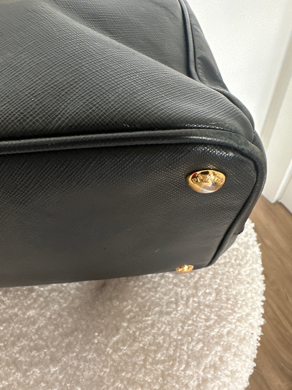 Prada Saffiano Leather Medium Tote Bag