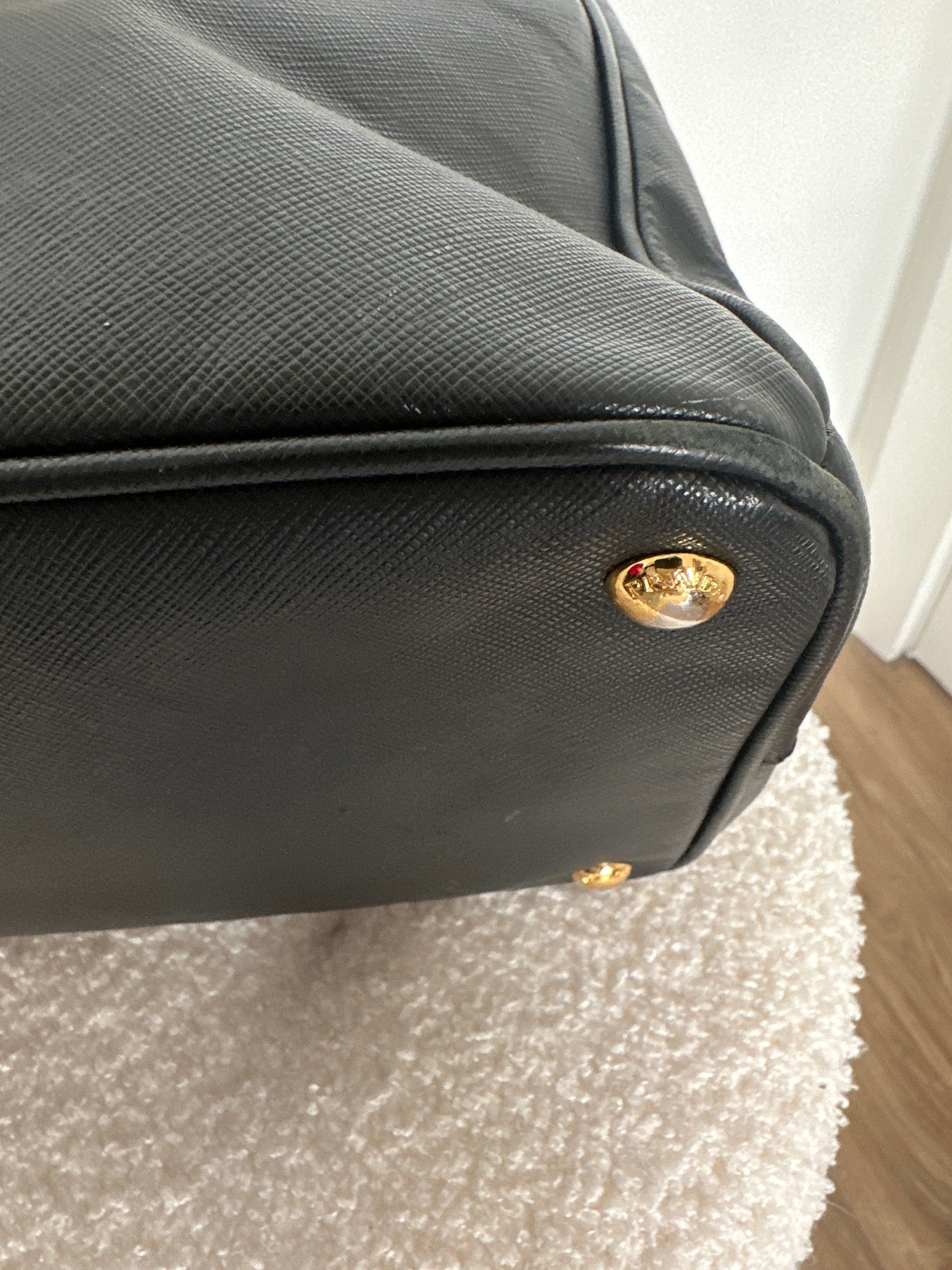 Prada Saffiano Leather Medium Tote Bag