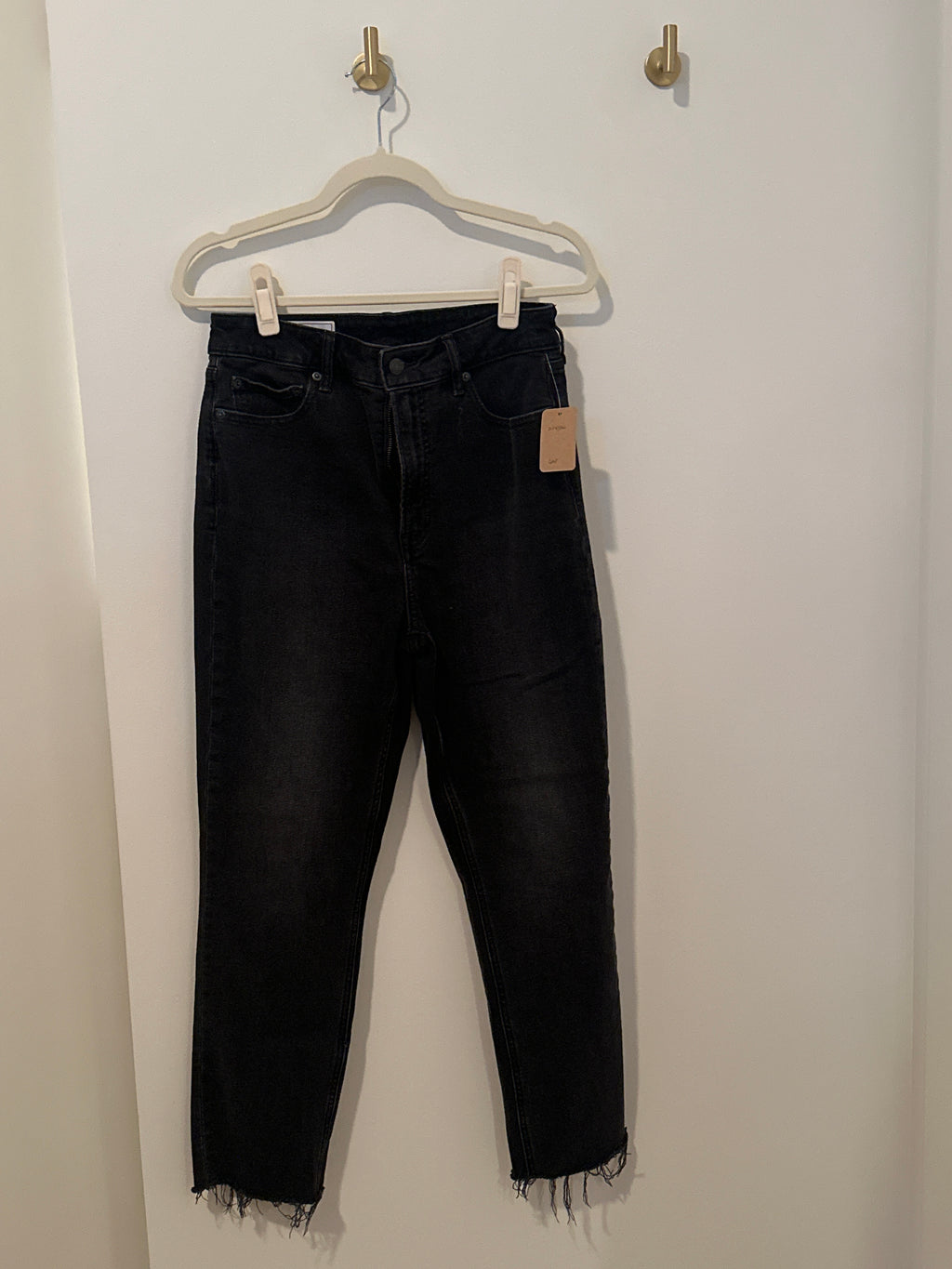 GAP Vintage Slim Sky High Washed Black Jean