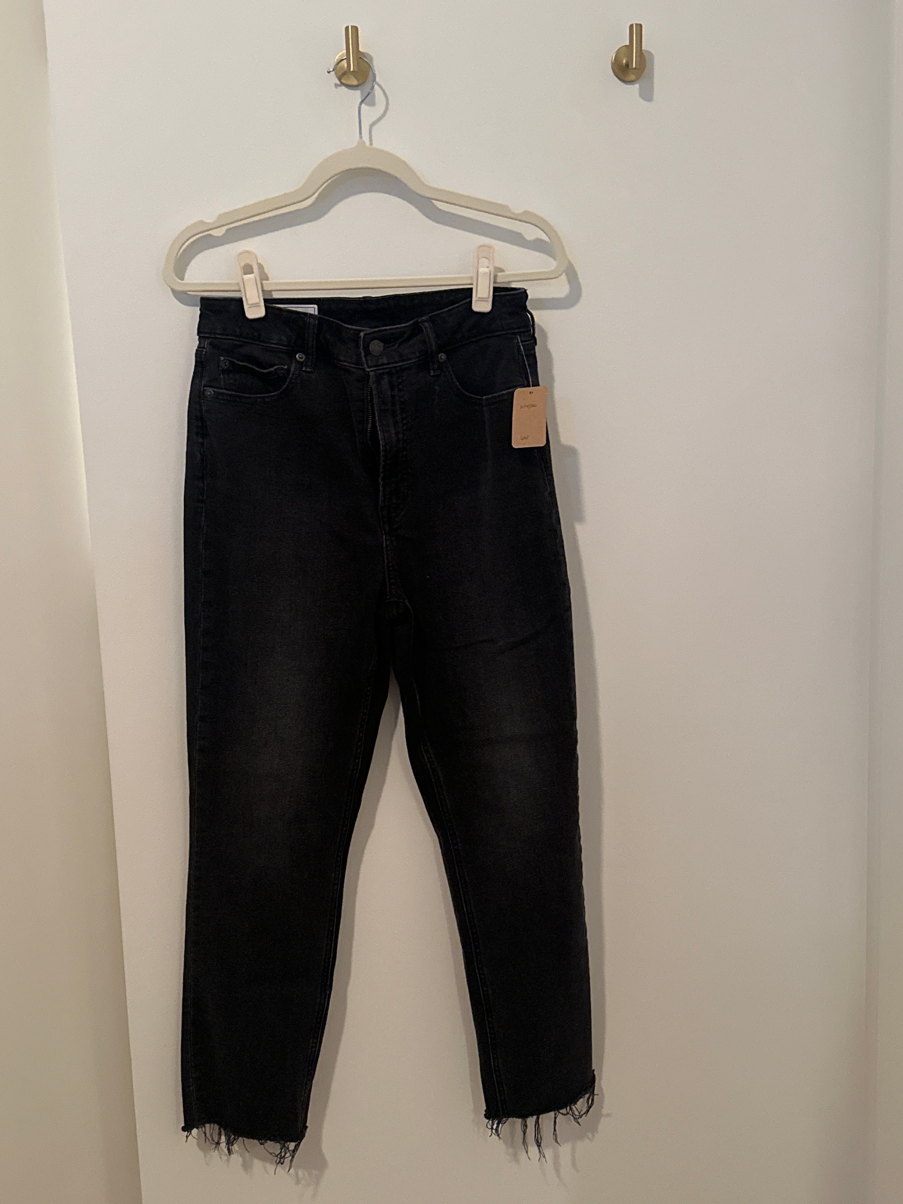 GAP Vintage Slim Sky High Washed Black Jean
