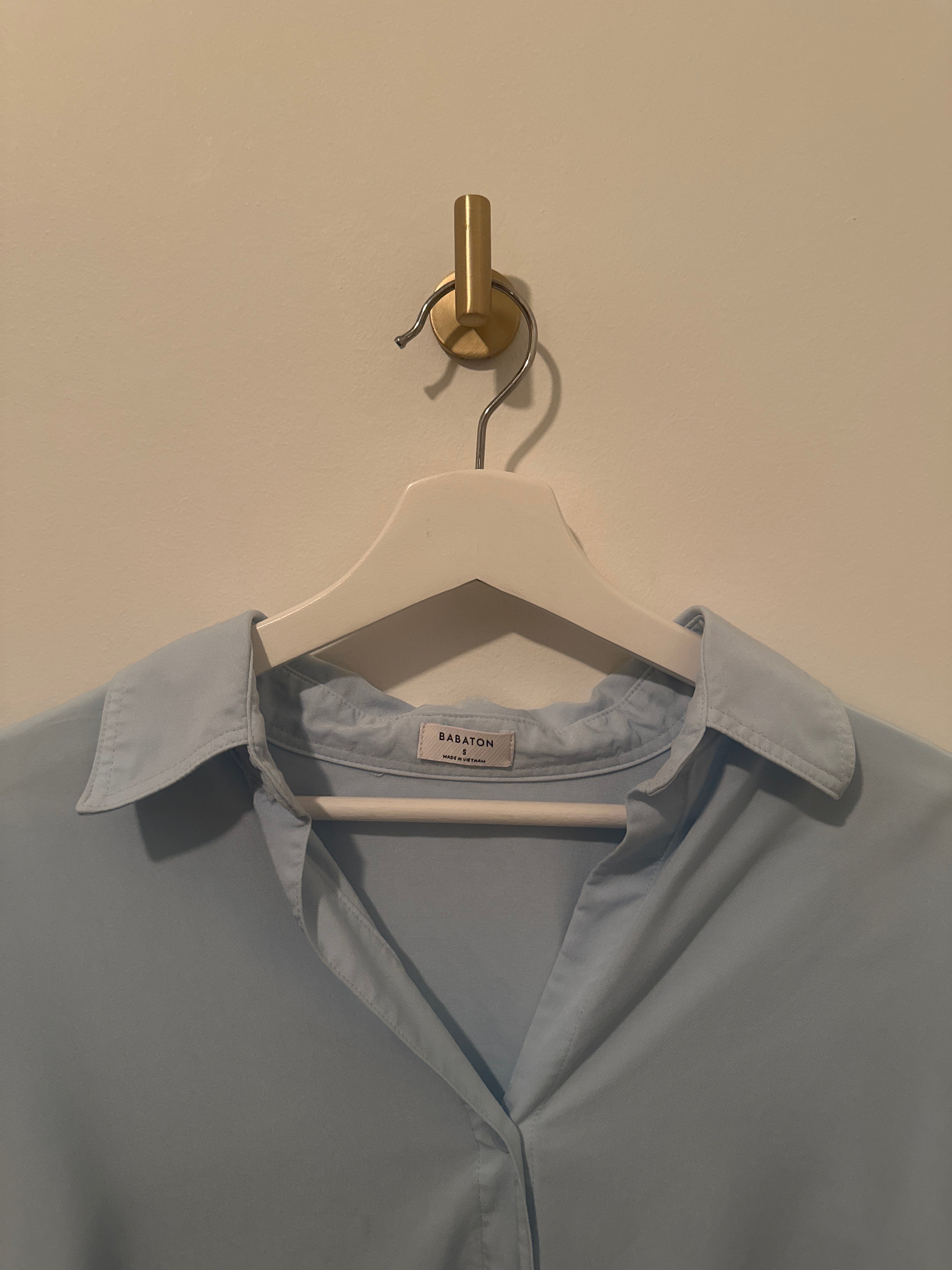 BABATON ‘Archive’ Long Sleeved Button-Up Shirt Tail Style