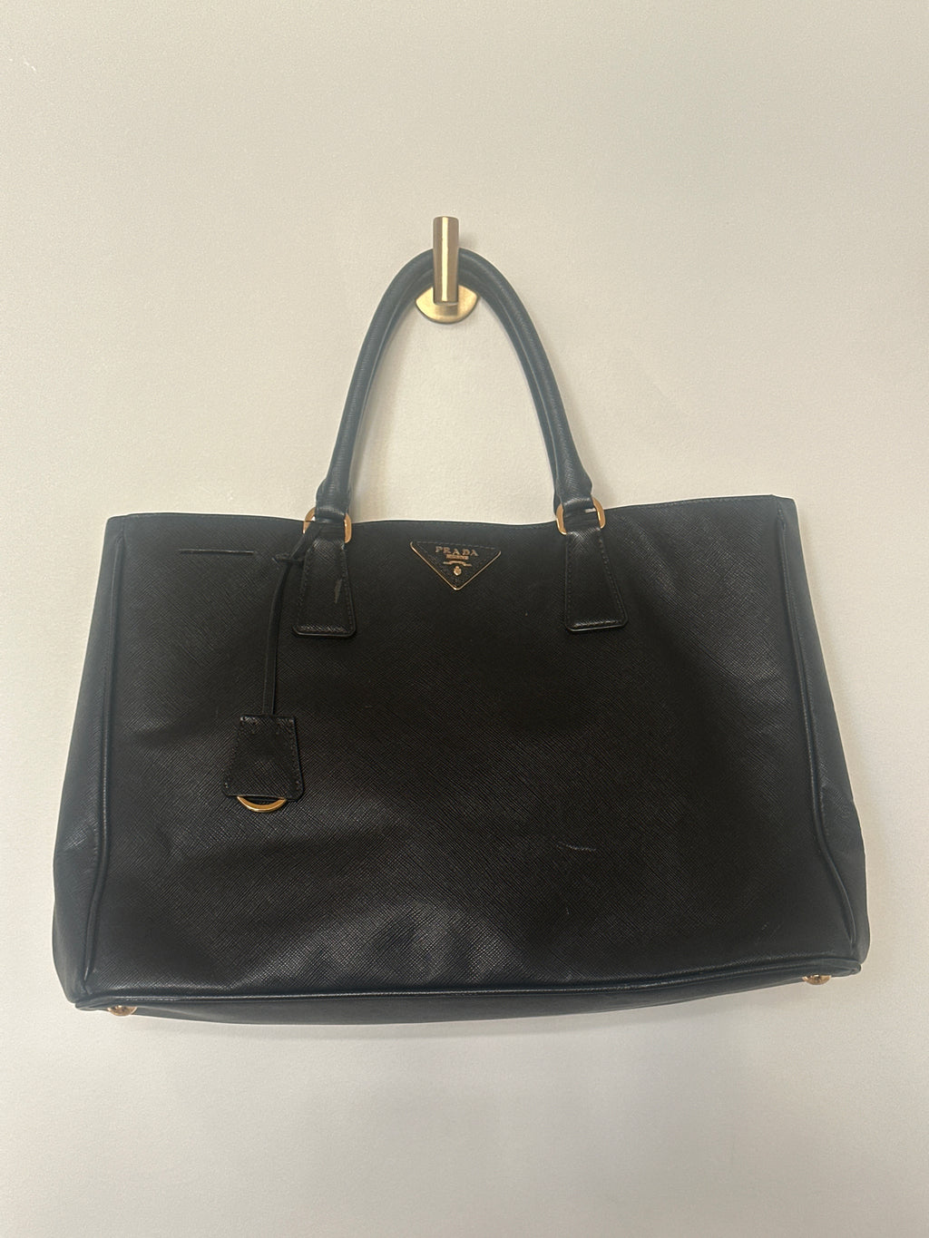 Prada Saffiano Leather Medium Tote Bag