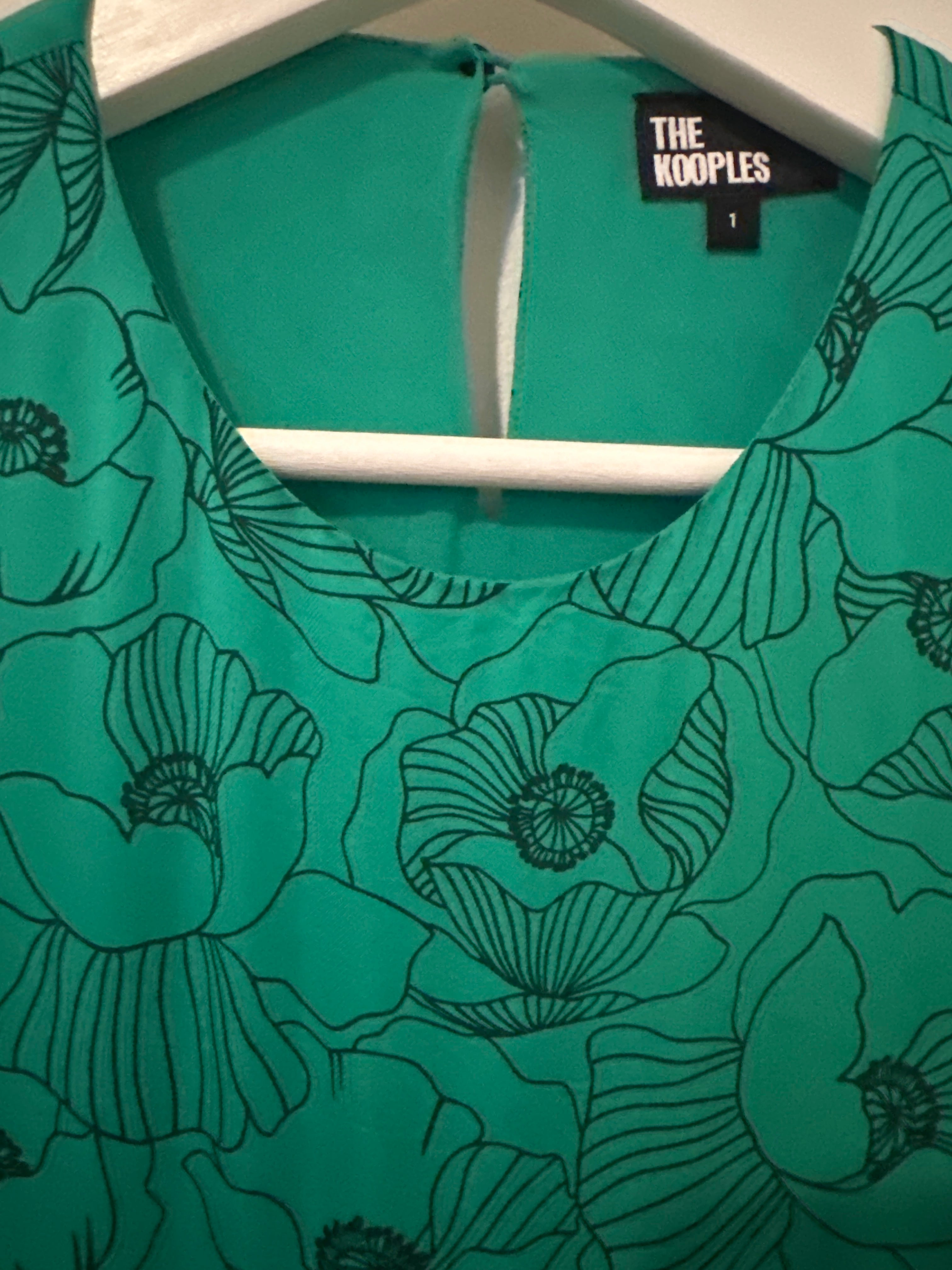 THE KOOPLES Cut Out Maxi Beach Dress Size 1