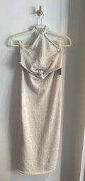 Cult Gaia Cameron Knit Knot Dress
Colour: Oat | Size Medium