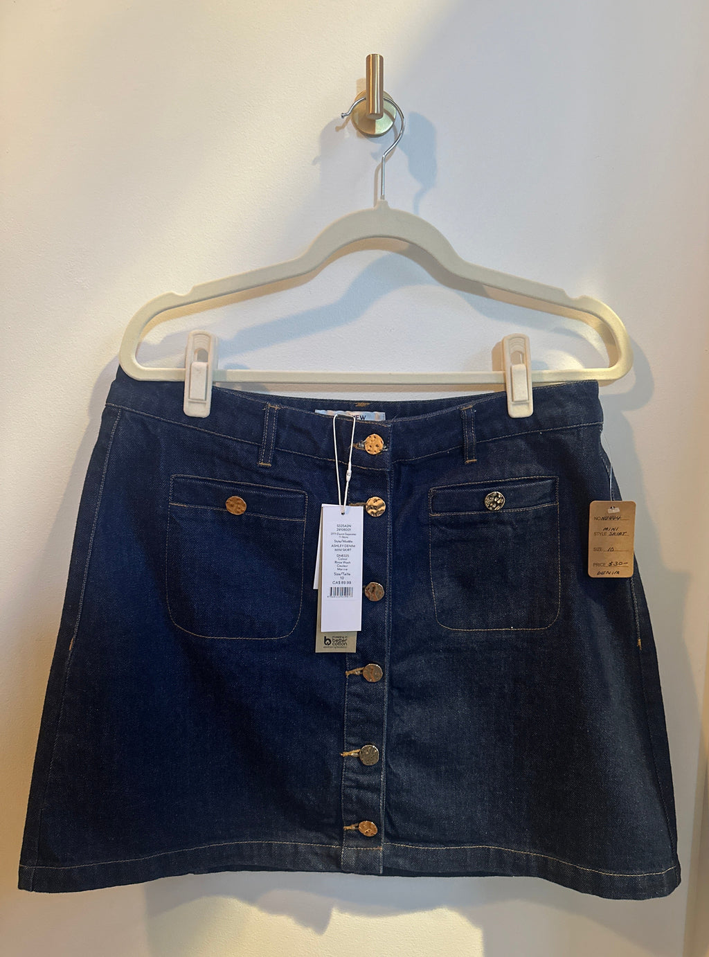 Ever New Denim Mini Skirt – Size 10 - BNWT