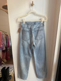 AGOLDE “Criss Cross” High Rise Jeans – Light Wash — Size 24 (waist measures 25-26)