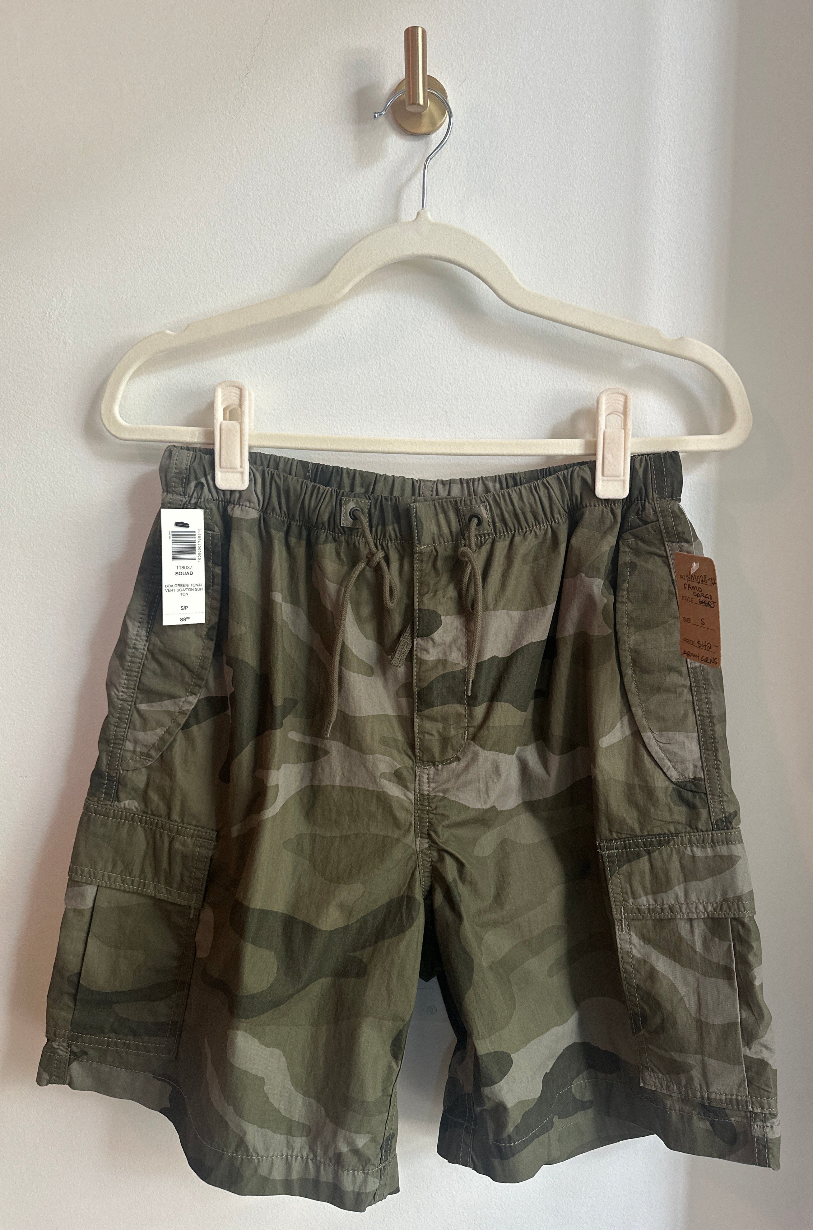 TNA (Aritzia) Camo Cargo Track Shorts – Size S (BNWT)