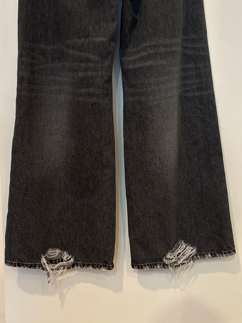 DIESEL Faded Black Wide Leg Baggy Jeans 28