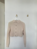 WILFRED "NEXT DOOR" POLO CARDI BUTTON UP SWEATER XS