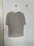 WEEKEND MaxMara BONJOUR BONSOIR Printed Blouse Size M