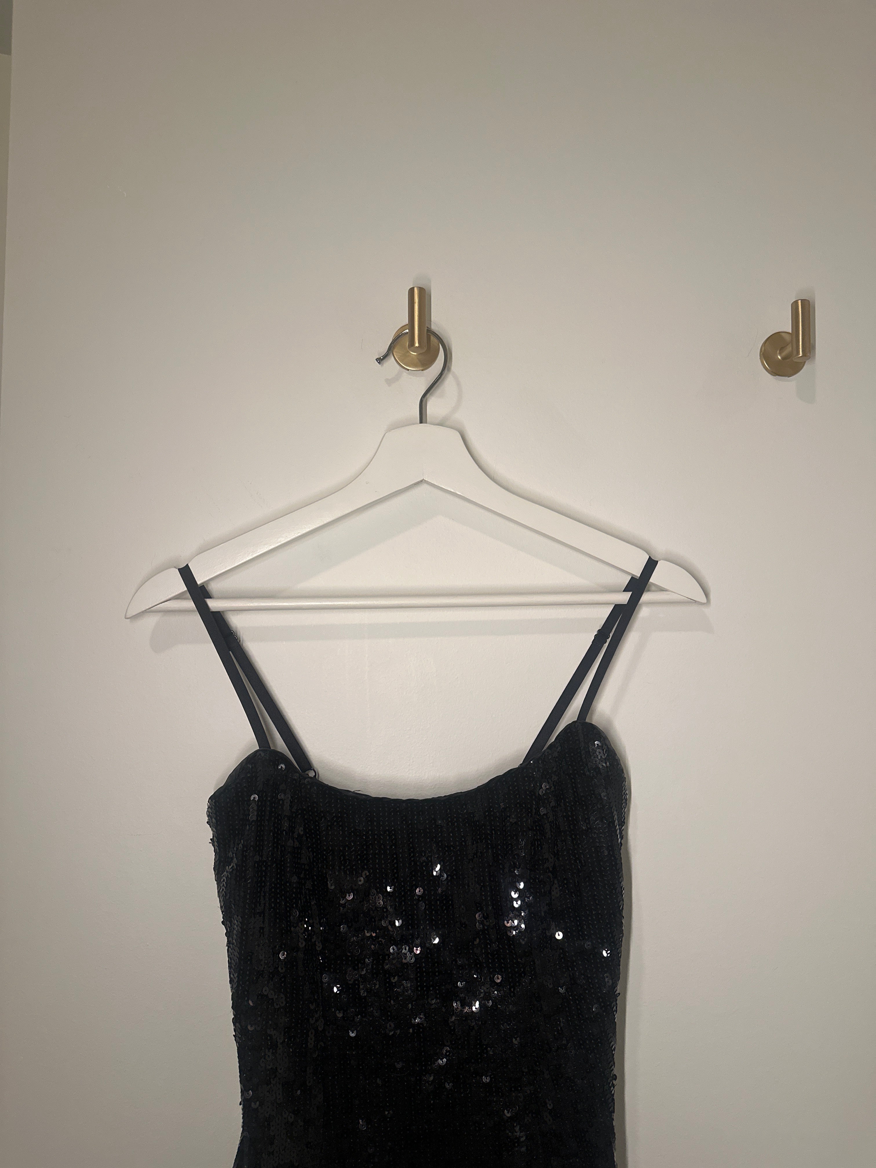 BARDOT Sequin Feather Trim Mini Dress 2