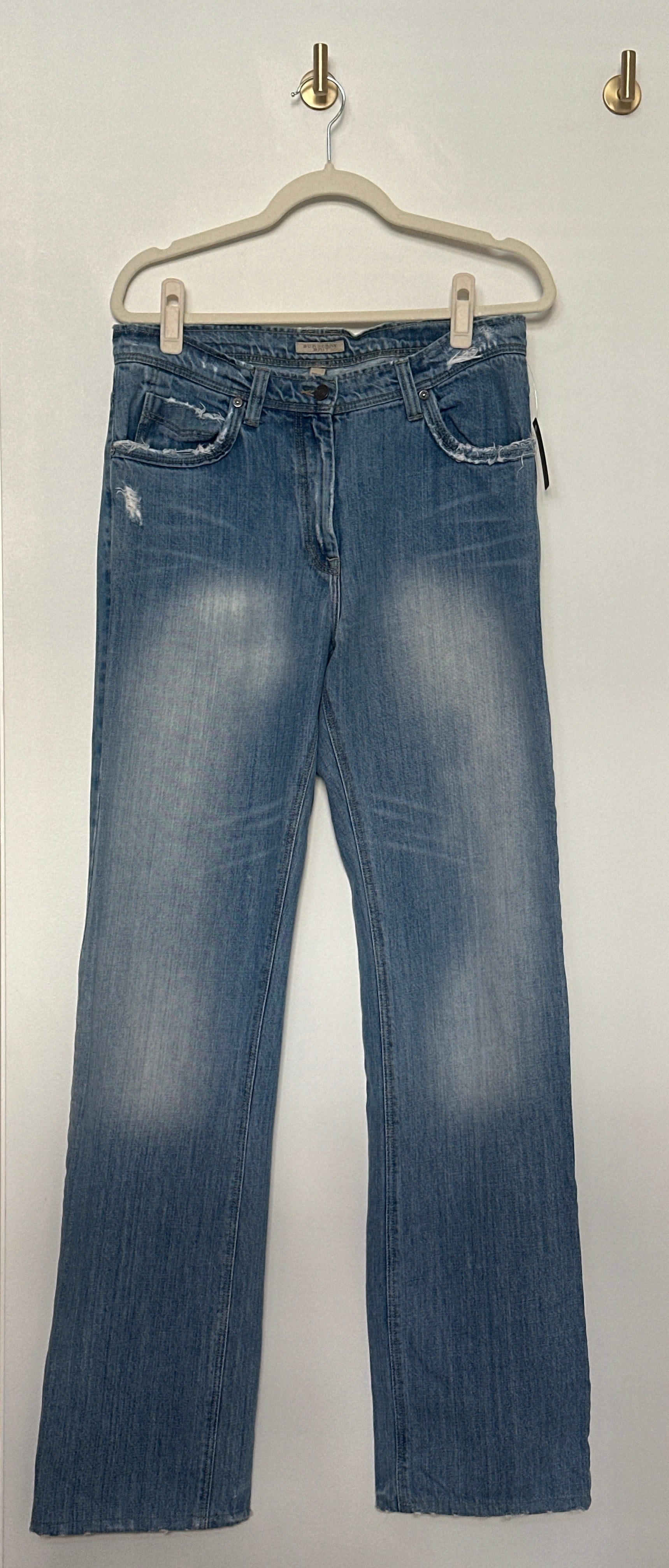 Burberry Brit Vintage Light Wash Bootcut Jeans – Size 32