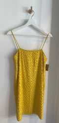 Vintage Hand-Beaded Shift Dress
Yellow | One-of-a-Kind Statement Piece | Size M