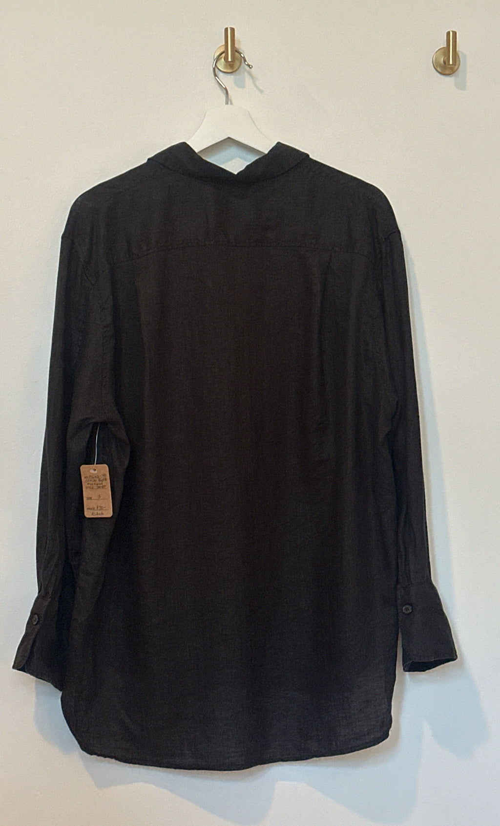 Zara Oversized Cotton Blend Shirt Small