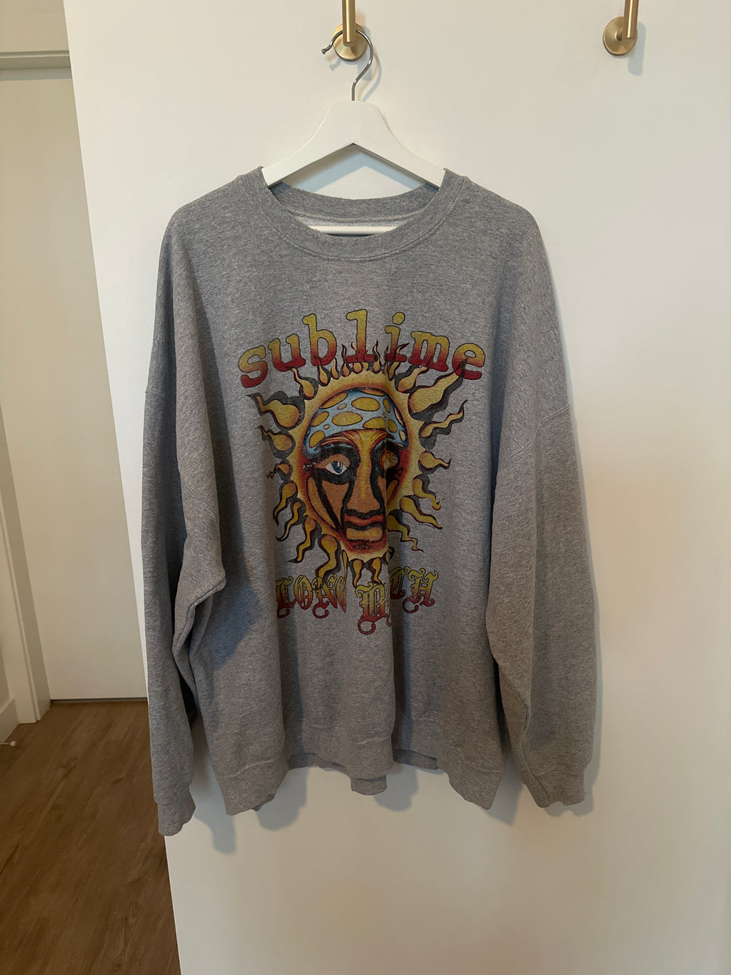 SUBLIME Distressed Crewneck Sweatshirt