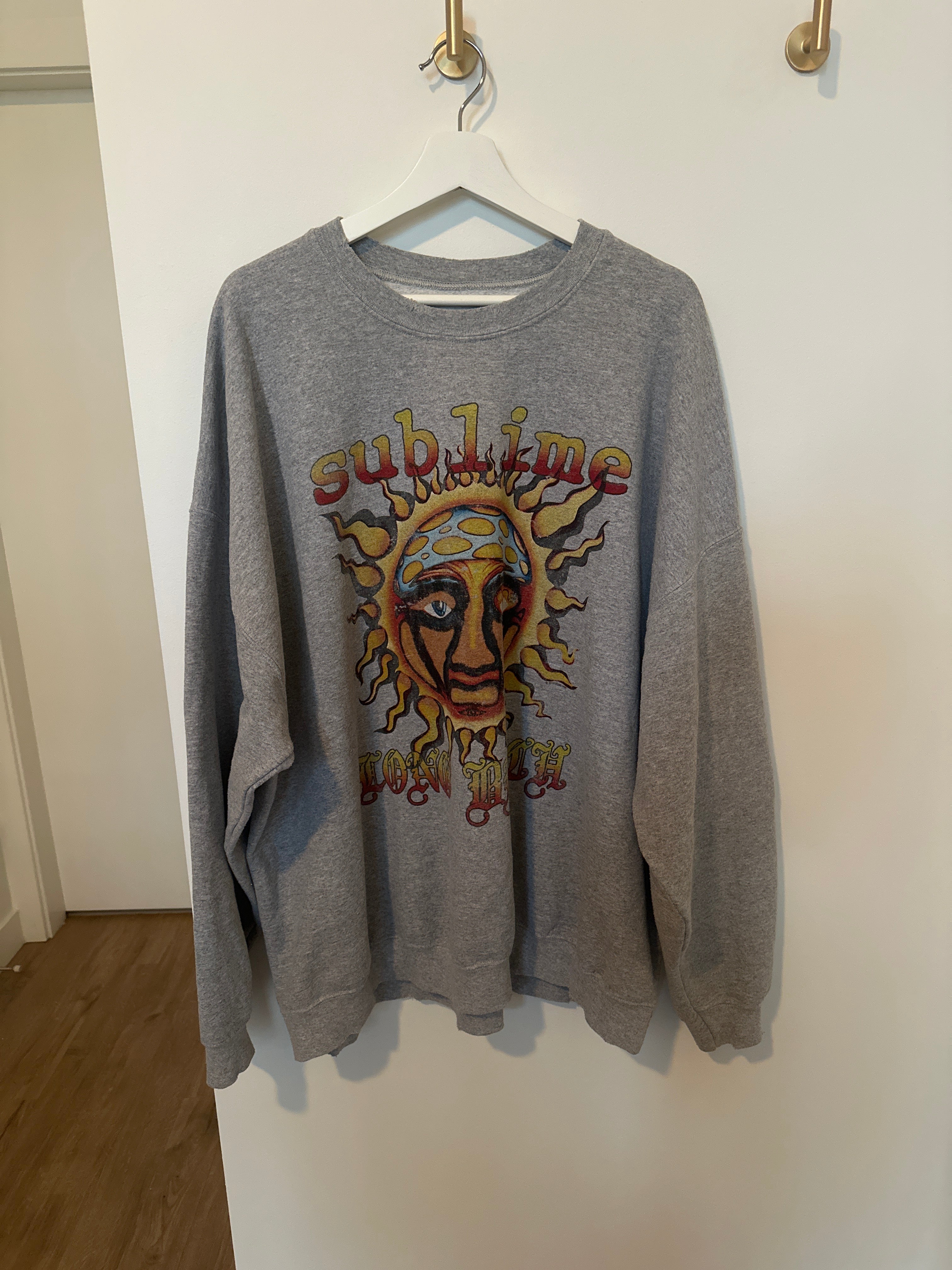 SUBLIME Distressed Crewneck Sweatshirt