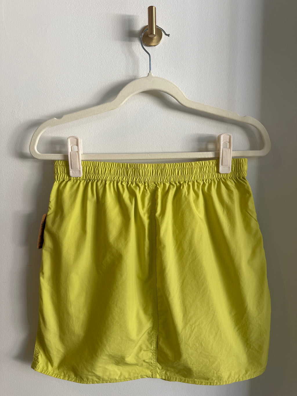 SAMSØE SAMSØE Acid Green Drawstring Skirt | Size S