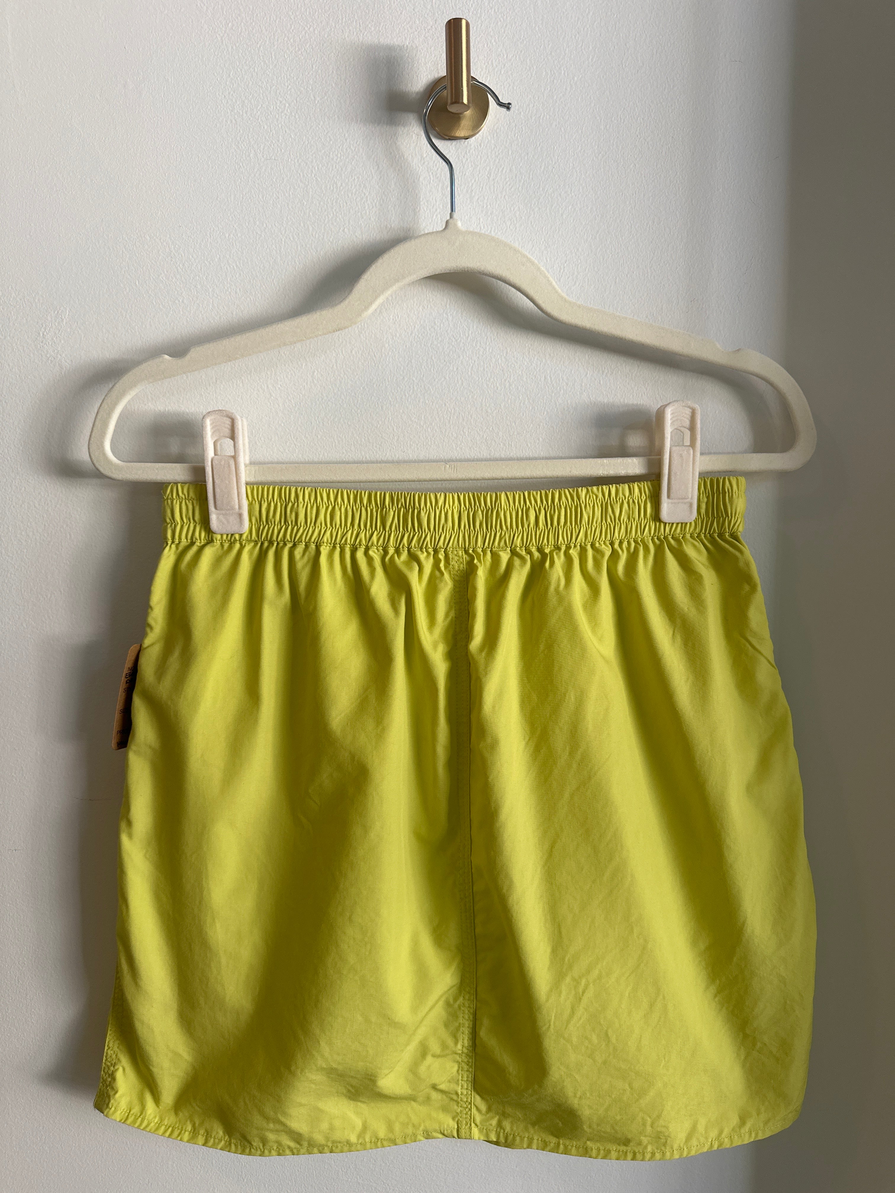 SAMSØE SAMSØE Acid Green Drawstring Skirt | Size S