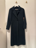BANANA REPUBLIC Deep Forest Green Mid Length Wool Coat
