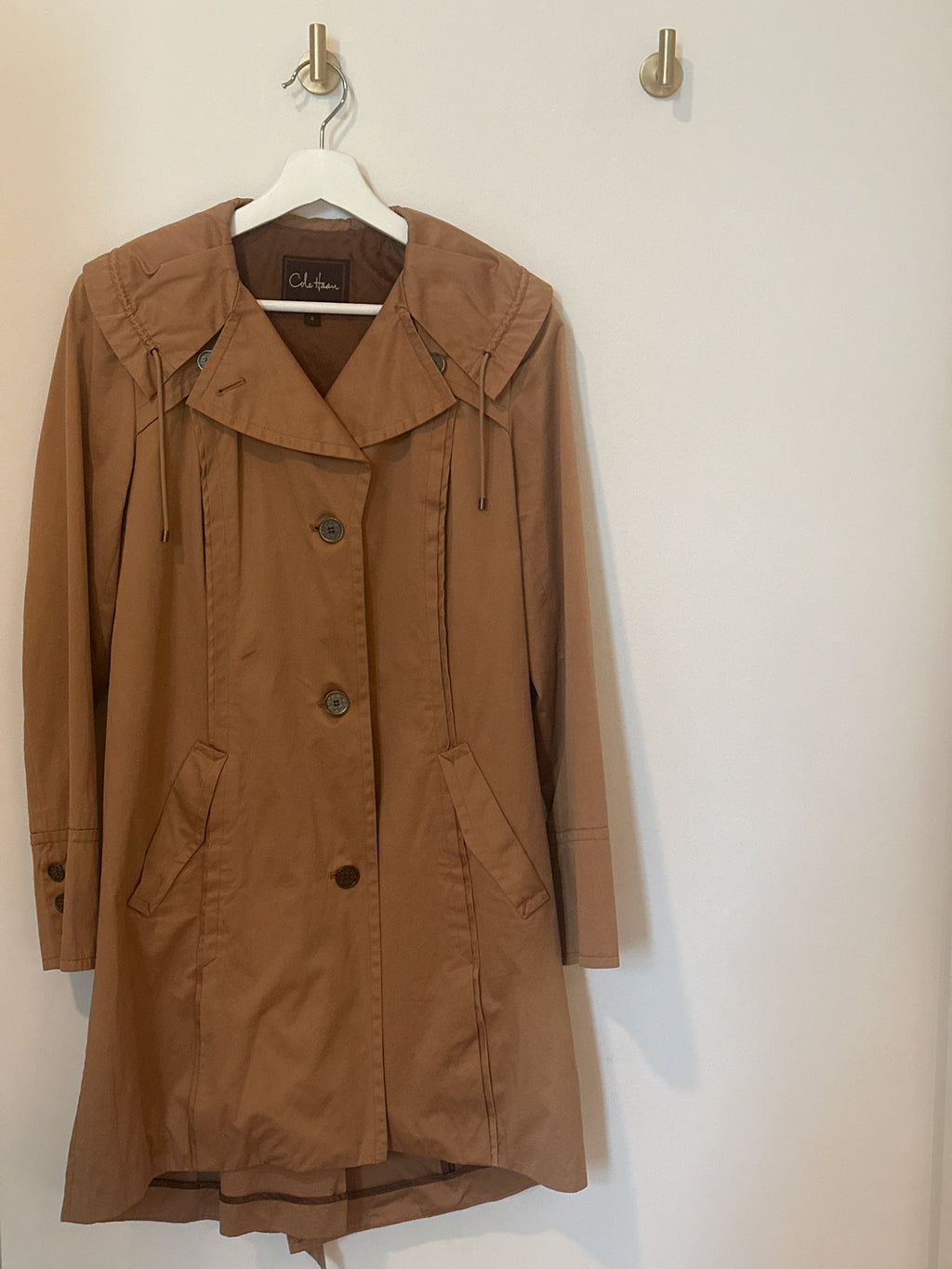 Cole Haan Belted Trench Coat