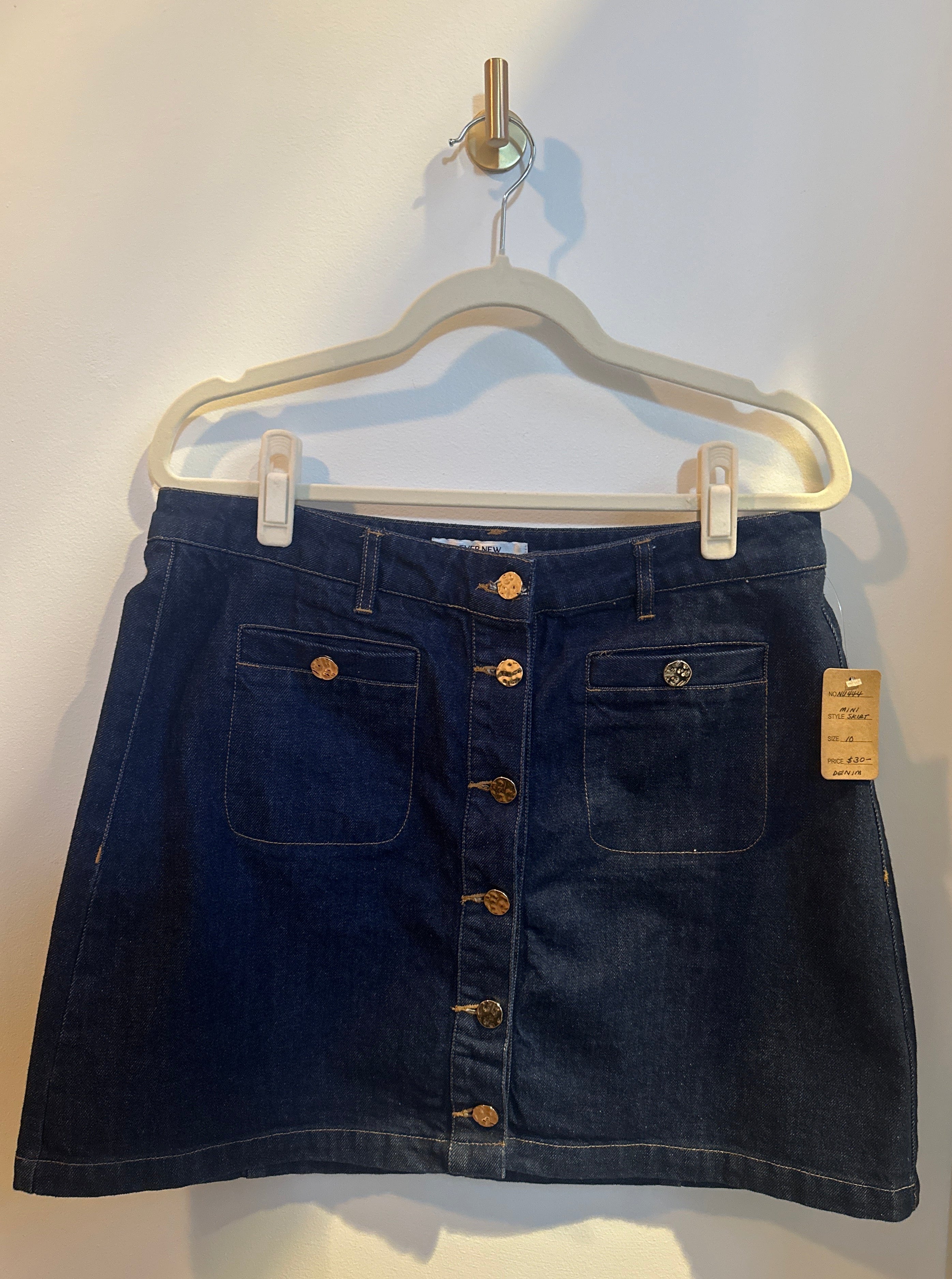Ever New Denim Mini Skirt – Size 10 - BNWT