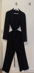 BABATON belted blazer jumpsuit Medium