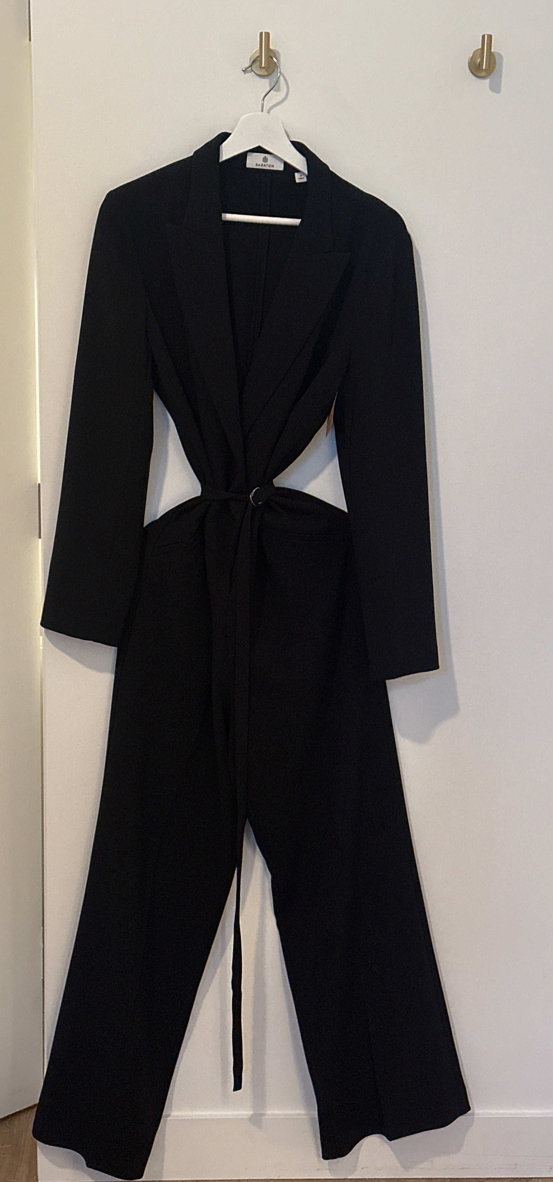 BABATON belted blazer jumpsuit Medium