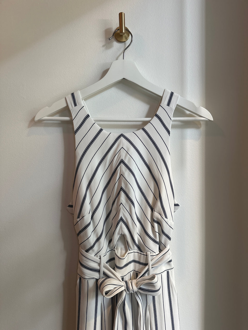 Ever New Striped Tie-Waist Jumpsuit
Size 4