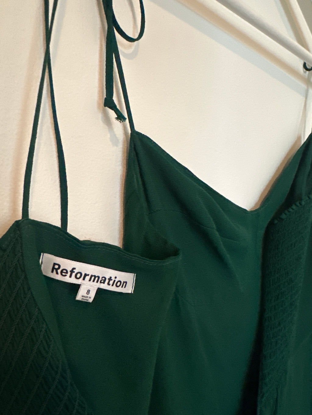 Reformation Kelly Green Jumpsuit 8