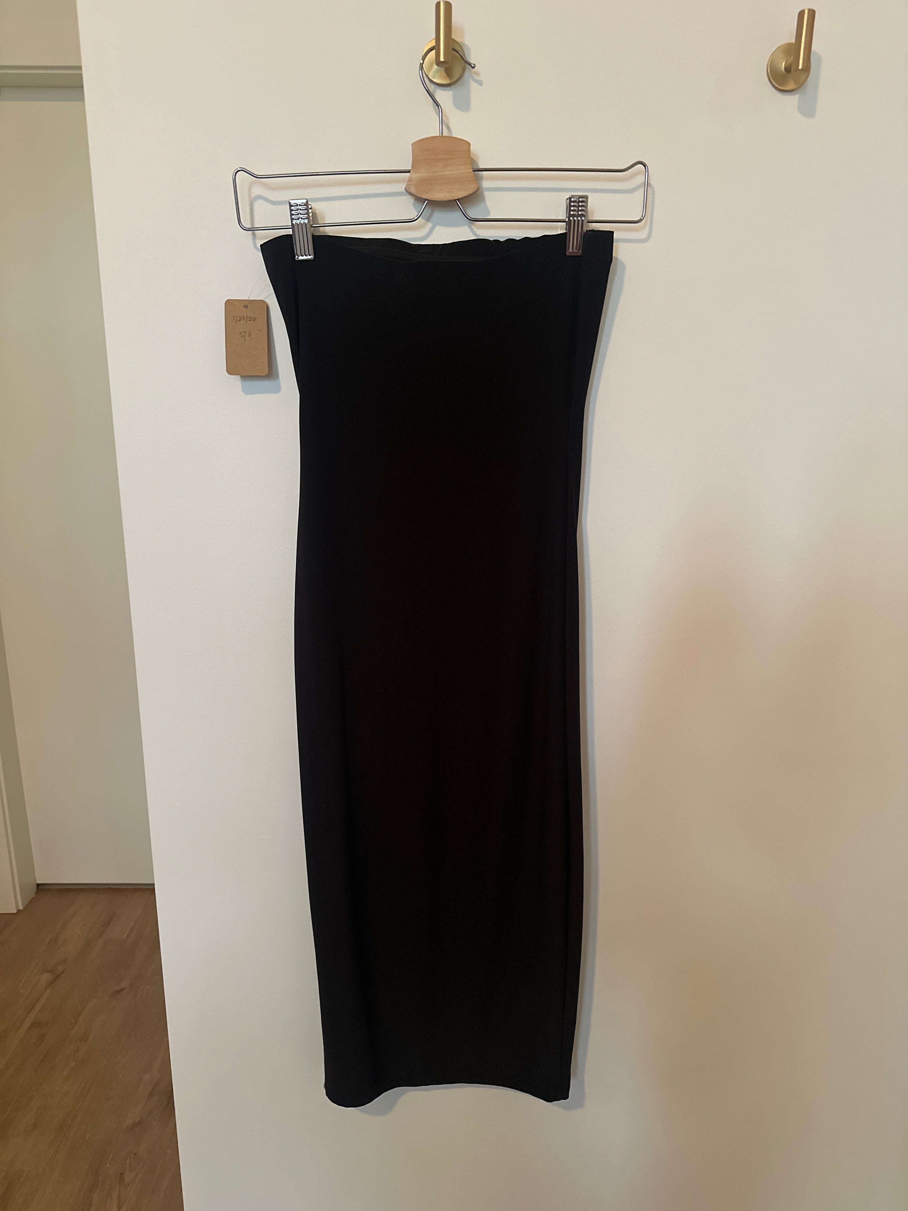 Black Body Con Pencil Skirt/Dress