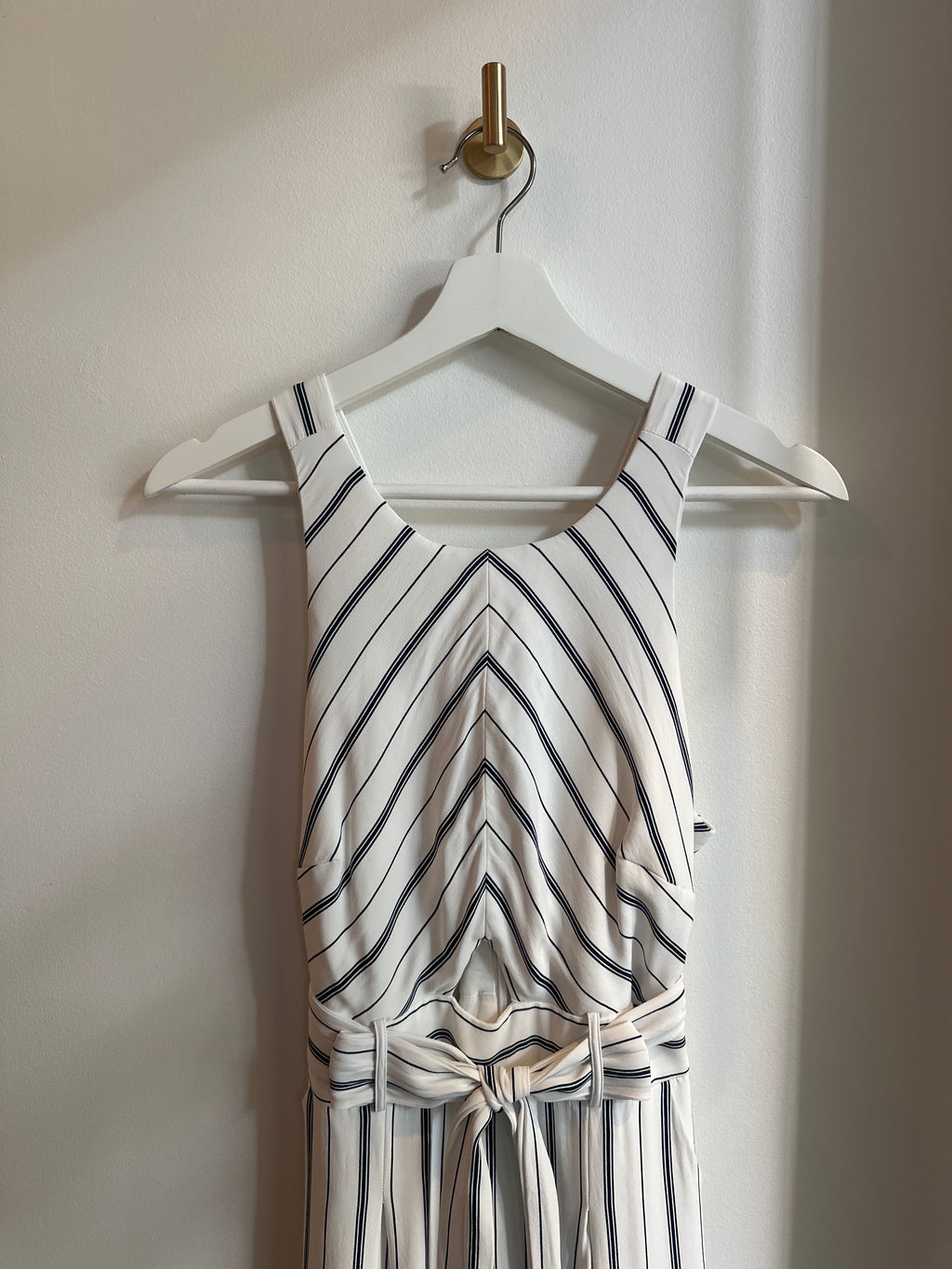 Ever New Striped Tie-Waist Jumpsuit
Size 4